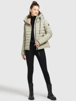 Khujo Tussenjassen Tussenjas Lovina Dames Mintgroen -Khujo Verkoopwinkel 0017cca1e655044cc90eb6b36661d25d