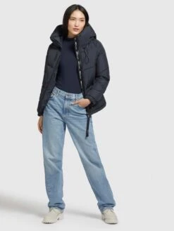 Khujo Winterjassen Winterjas Esila Dames Marine -Khujo Verkoopwinkel 0055b2d171878bb5c77f743cc40480e9