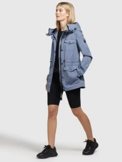 Khujo Parkas Tussenparka ELST Dames Blauw -Khujo Verkoopwinkel 01e3380b3f7cad9e1c3b7ff3c322a507