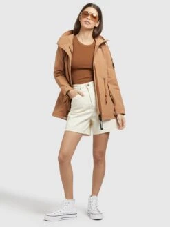 Khujo Tussenjassen Tussenjas CAIMA Dames Beige -Khujo Verkoopwinkel 01f5efb51634543f0f8570c760c3ec08