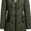 Khujo Wintermantels Wintermantel ARIBAY3 LIGHT Dames Kaki -Khujo Verkoopwinkel 0251d68319c98c52b361a7dedcda47ed