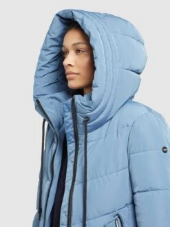 Khujo Wintermantels Wintermantel Ayleena Dames Lichtblauw -Khujo Verkoopwinkel 0278d645f866743fd4233966b1b0ef14