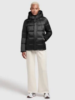 Khujo Winterjassen Winterjas Evona Dames Zwart -Khujo Verkoopwinkel 0653a08147568279693716c3743f4fd3