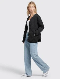 Khujo Tussenjassen Tussenjas Yuna Dames Zwart -Khujo Verkoopwinkel 06612cf063dbe7646581081477f9eae3