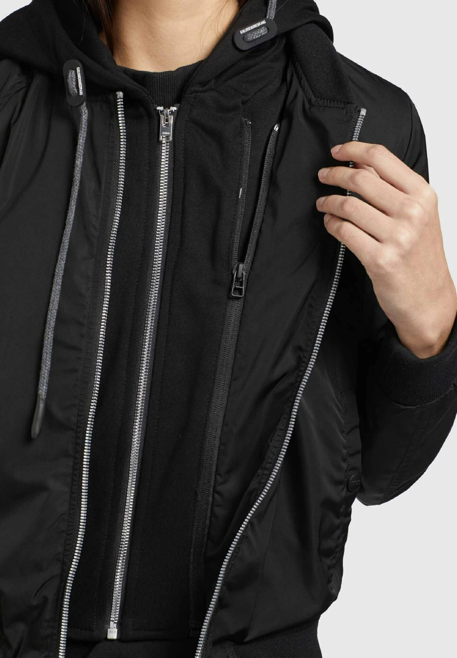 Khujo Persee - Lichte Jas - Schwarz 8 Khujo Persee - Lichte Jas - Schwarz - Afbeelding 6