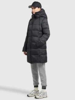 Khujo Wintermantels Wintermantel TUULA Dames Zwart -Khujo Verkoopwinkel 06f1dbfecf1bd1835a25681f8447acde