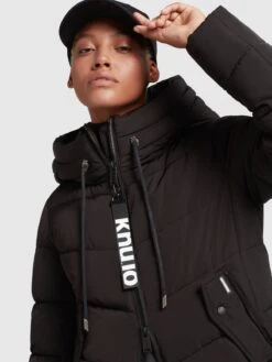 Khujo Wintermantels Wintermantel Ayleena Dames Zwart -Khujo Verkoopwinkel 072763d35f172bb6977da25ae6d944b3