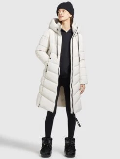 Khujo Tussenmantels Tussenmantel Klayd Dames Offwhite -Khujo Verkoopwinkel 073349ea121383141abd5a6d7bdee7a9