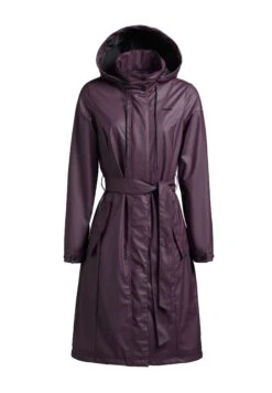 Khujo Mantel Glenna2 - Trenchcoat - Lila -Khujo Verkoopwinkel 078961eea5ed4d34a308792a7162f257