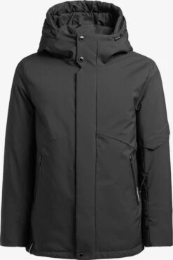Khujo Winterjassen Winterjas Borrow Heren Donkergrijs