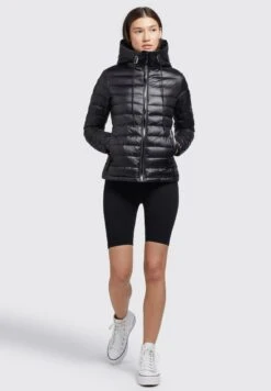 Khujo Lovina4 Shiny - Jas - Schwarz -Khujo Verkoopwinkel 09050f0c902841c08155ce55b569d1a6