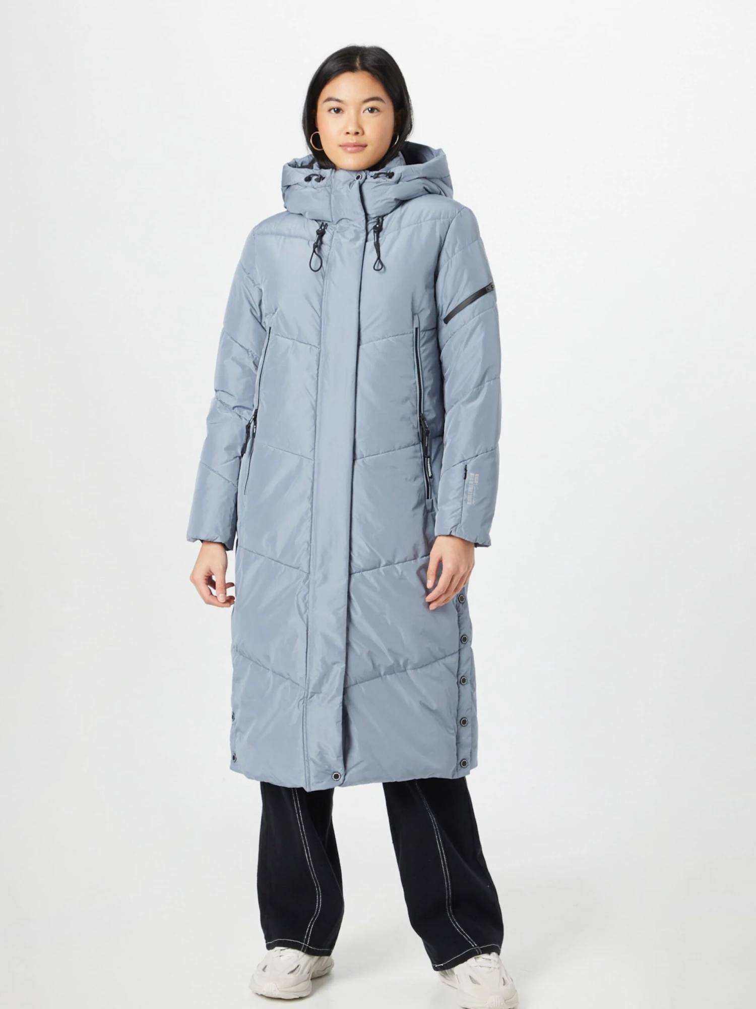Khujo Wintermantels Wintermantel Sonje Dames Lichtblauw 4 Khujo Wintermantels Wintermantel Sonje Dames Lichtblauw - Afbeelding 2