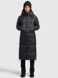 Khujo Wintermantels Wintermantel LAMERA Dames Zwart -Khujo Verkoopwinkel 09b7455fe81d7252728d4b5113e9ae93