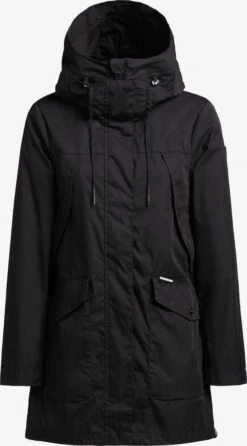 Khujo Parkas Tussenparka Aira 3 Dames Zwart