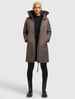 Khujo Tussenmantels Tussenmantel Lisad Dames Mokka -Khujo Verkoopwinkel 0fdd8139824c6fded2a79a54f9c8048d