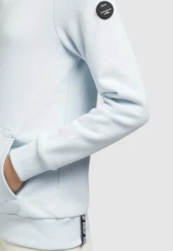 Khujo Rhabea - Hoodie - Hellblau -Khujo Verkoopwinkel 1023b5e19f6649848565674af4ab60b7