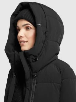 Khujo Korte Mantels Wintermantel Wente Dames Zwart -Khujo Verkoopwinkel 107b10deef56333ffcc4ea0a177ca73e