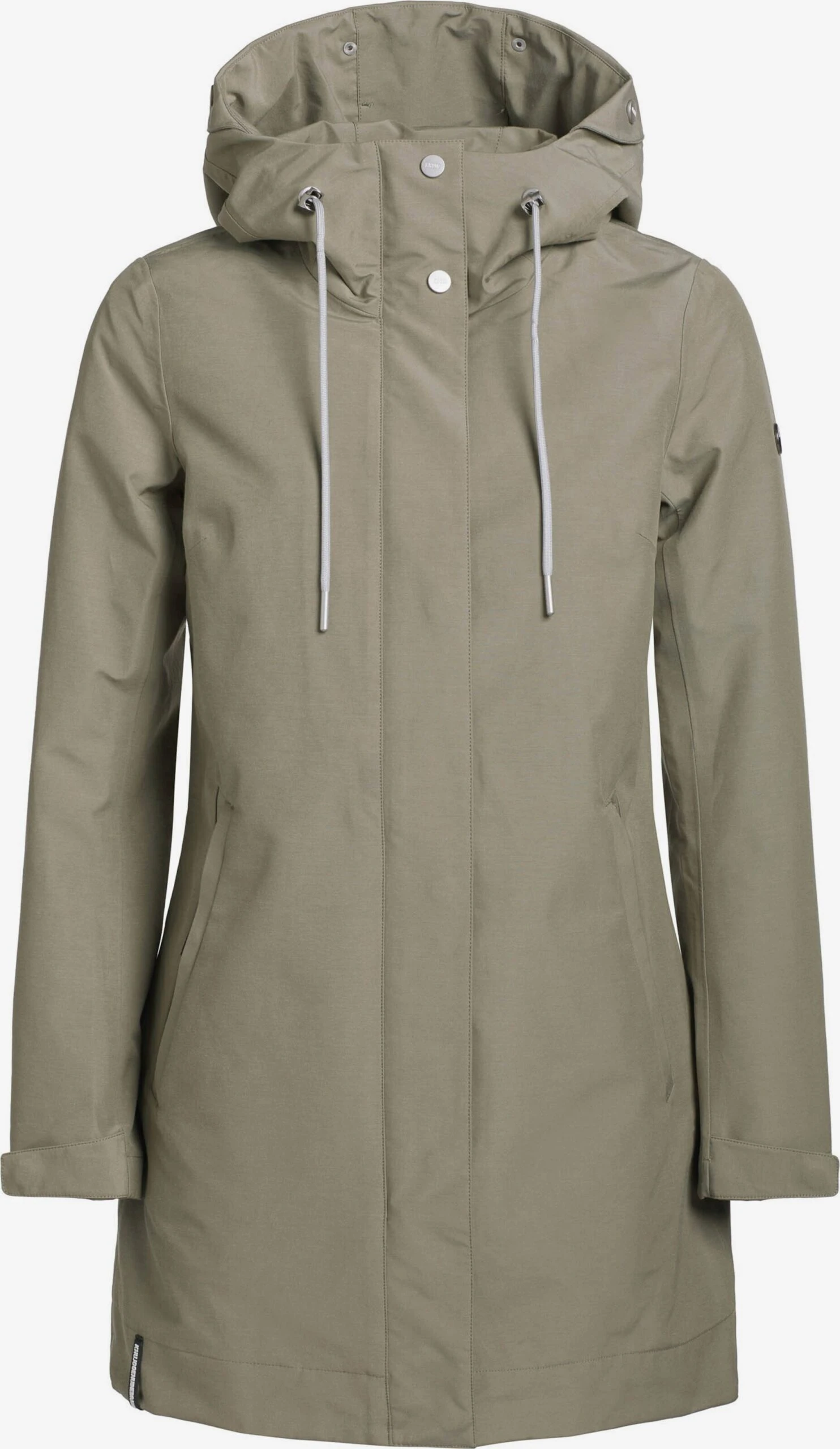 Khujo Tussenmantels Tussenmantel Artisa Dames Grijs / Groen 3 Khujo Tussenmantels Tussenmantel Artisa Dames Grijs / Groen