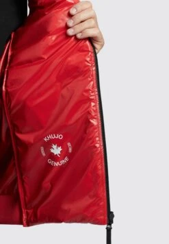 Khujo Wemo Shiny - Bodywarmer - Rot -Khujo Verkoopwinkel 1179fd1551ef4fbb945e93cef5d2c771