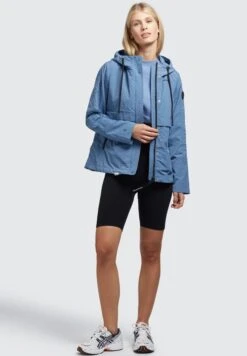 Khujo Zahira - Lichte Jas - Blau -Khujo Verkoopwinkel 11eab81e6adb4e1a94f74310441487a2