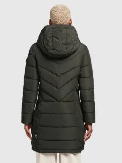 Khujo Korte Mantels Wintermantel Cups Dames Donkergroen -Khujo Verkoopwinkel 12055a8d72167813f1097f556c6fc111