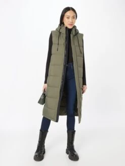 Khujo Bodywarmers Bodywarmer Tourin Dames Kaki 10 Khujo Bodywarmers Bodywarmer Tourin Dames Kaki -Khujo Verkoopwinkel 120ff3938ba582a817f581d23d533d69