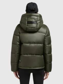 Khujo Winterjassen Winterjas Valona Dames Donkergroen -Khujo Verkoopwinkel 125a9ebd09e2e7186854ce4ade673283