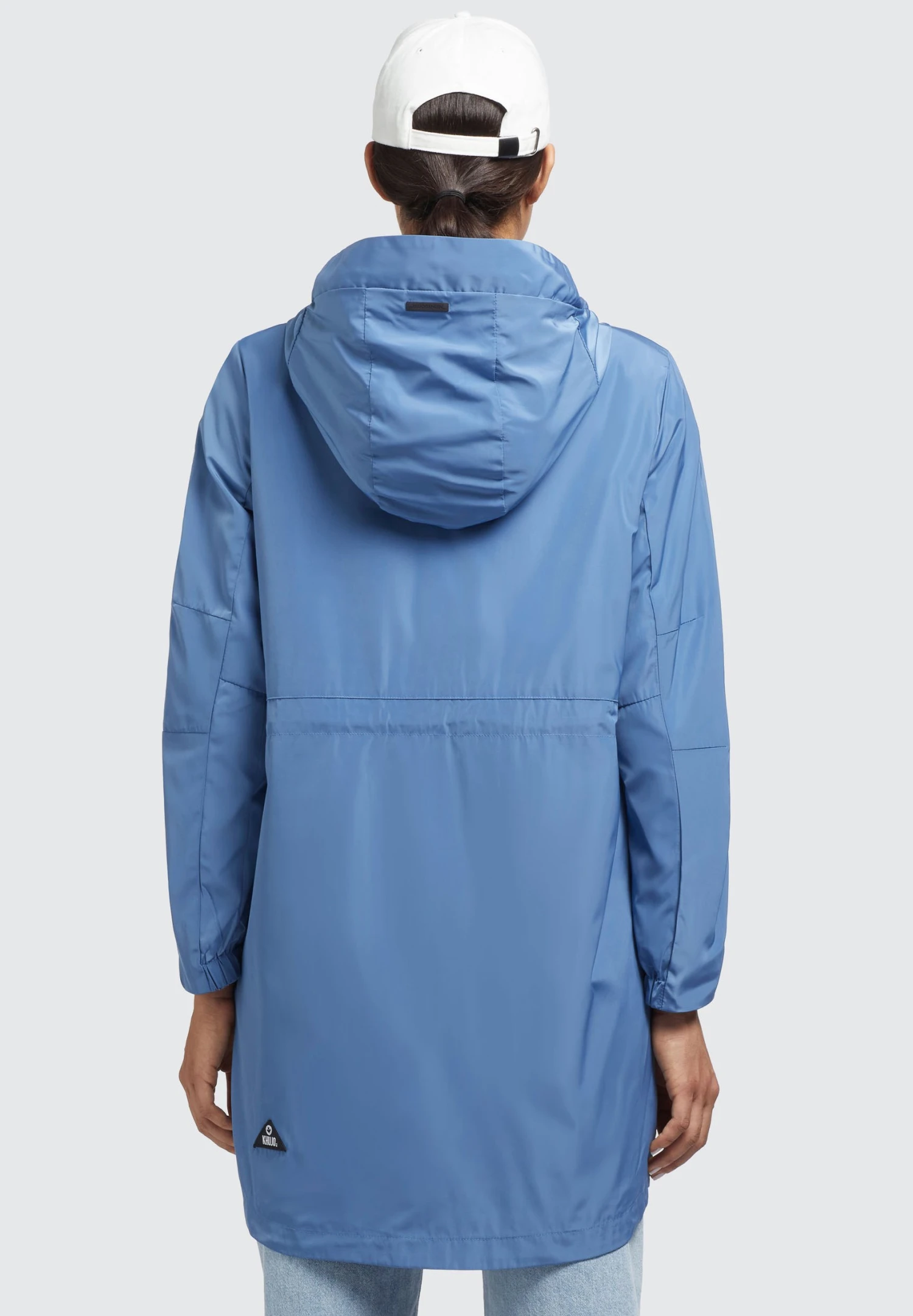 Khujo Mantel Ging - Halflange Jas - Blau 5 Khujo Mantel Ging - Halflange Jas - Blau - Afbeelding 3