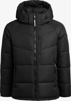 Khujo Winterjassen Winterjas Croon Heren Zwart