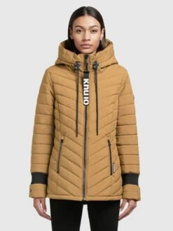 Khujo Winterjassen Winterjas Dames Camel -Khujo Verkoopwinkel 14ac14f858636815383711f4d4f43517