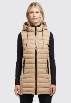 Khujo Weste Becca Matt - Bodywarmer - Beige 17 Khujo Weste Becca Matt - Bodywarmer - Beige -Khujo Verkoopwinkel 1551e7c2e3b344ffaa0097ece7aa83fc