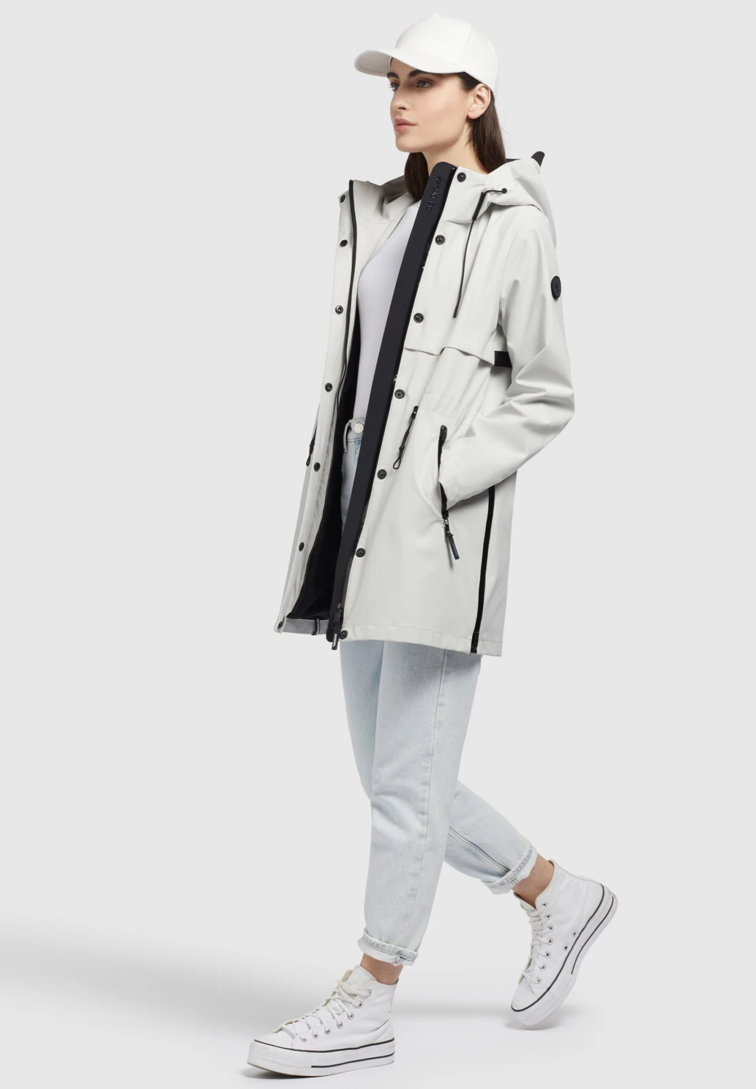 Khujo Zoni - Parka - Hellgrau 4 Khujo Zoni - Parka - Hellgrau - Afbeelding 2