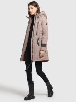 Khujo Tussenmantels Tussenmantel Jerry Dames Lichtlila -Khujo Verkoopwinkel 18217452d1d83186922656b972b46cba