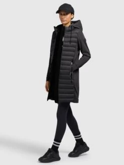 Khujo Wintermantels Wintermantel RUTH MATT Dames Groen -Khujo Verkoopwinkel 184a9cbb0a32ed5023eefc21c292cbe0