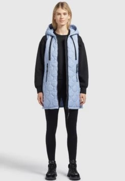 Khujo Malin - Bodywarmer - Blau -Khujo Verkoopwinkel 1b8342baddd64922b79977b5e460194b