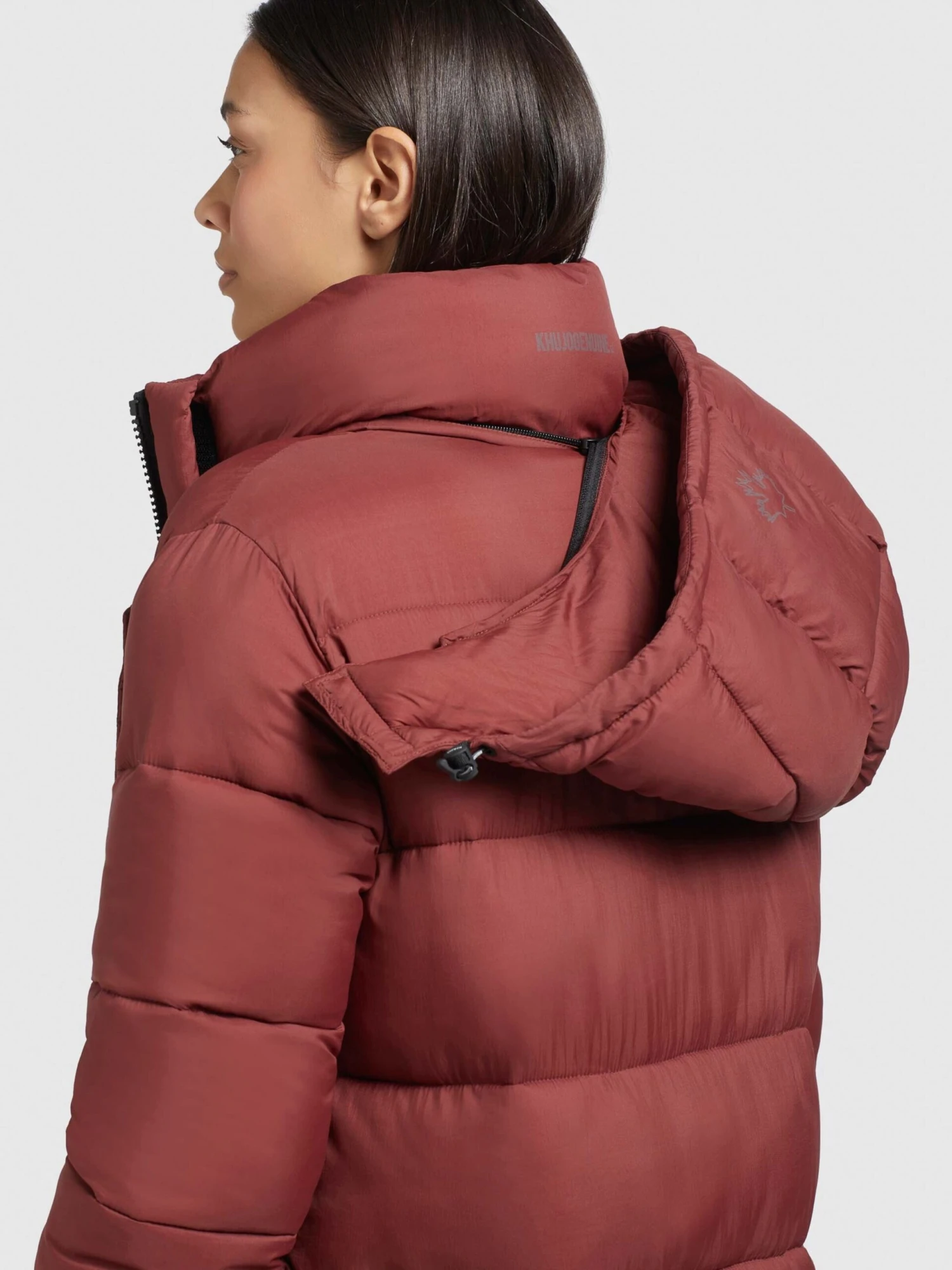 Khujo Wintermantels Wintermantel Corinna Dames Roestrood 10 Khujo Wintermantels Wintermantel Corinna Dames Roestrood - Afbeelding 8