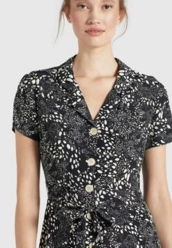 Khujo Blousejurken Blousejurk Goya Dames Zwart -Khujo Verkoopwinkel 1bf4bfbc7eef56d1c897da72f199562d