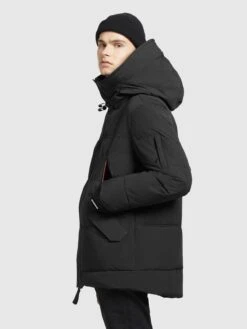 Khujo Winterjassen Winterjas Fank Heren Zwart -Khujo Verkoopwinkel 1c30bdc2474275f045276df23c5f7715