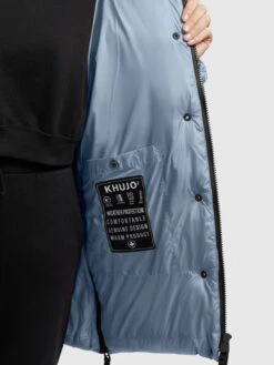 Khujo Winterjassen Winterjas Franee Dames Lichtblauw -Khujo Verkoopwinkel 1c975a563cce66a024086de2a8e0a4bc