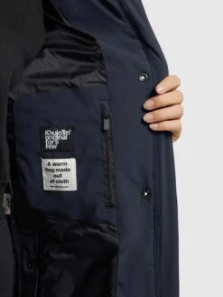 Khujo Tussenmantels Tussenmantel Namita Dames Navy -Khujo Verkoopwinkel 1e03f7916553bc535d8fc4c4b012399b