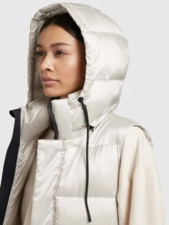 Khujo Bodywarmers Bodywarmer Tourin Dames Parelwit -Khujo Verkoopwinkel 1eb63eb26c386bac66715e466ed5d600