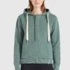 Khujo Keiki - Hoodie - Aqua Gewaschen -Khujo Verkoopwinkel 1ee14d2cafd542d58a4def407c780546