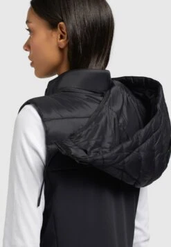 Khujo Fabia Matt - Bodywarmer - Schwarz -Khujo Verkoopwinkel 1f492f2ba9d54928b1443423fd26cd5a