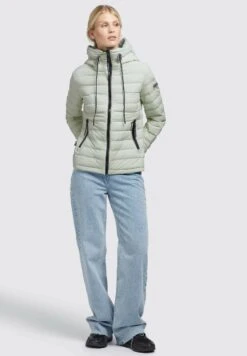 Khujo Lovina Matt - Jas - Blassgrün -Khujo Verkoopwinkel 1f5b6c39bb3e41b98de47a07755845b3