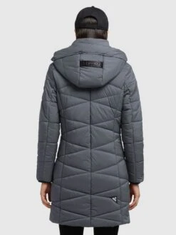 Khujo Tussenmantels Tussenmantel Fitt Light Dames Donkergrijs -Khujo Verkoopwinkel 210aba56df1f2d8af95c22bcd5915e67