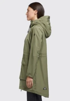 Khujo Mantel Ging - Halflange Jas - Olivgrün -Khujo Verkoopwinkel 2162e707c4fe4de7917986b4bfe2a85b