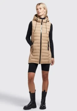 Khujo Weste Becca Matt - Bodywarmer - Beige 18 Khujo Weste Becca Matt - Bodywarmer - Beige -Khujo Verkoopwinkel 21bac4b3d6114b71b26881a2eb497ba5