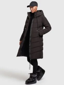 Khujo Wintermantels Wintermantel Ayleena Dames Zwart -Khujo Verkoopwinkel 229bb743f0571eccd2cf19f56c9a913c