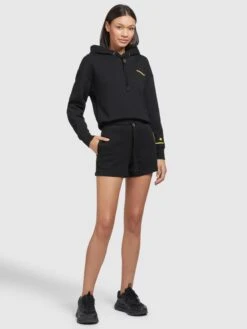 Khujo Shorts Regular Broek Dames Zwart -Khujo Verkoopwinkel 22dee87760d8a293ad2fd3bb73fb4dd5