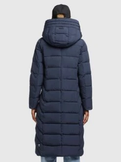 Khujo Wintermantels Wintermantel Gamber Dames Donkerblauw -Khujo Verkoopwinkel 235e2df5c48fb177b25c244fa561467f